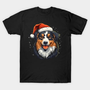 Australian Shepherd Christmas T-Shirt